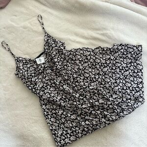 A&F floral midi dress